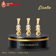 Liontin emas Saranghaeyo J5 Ismoyo