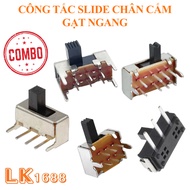 (10 Pieces) slide switch, PCB welding horizontal adjustment pin slide switch