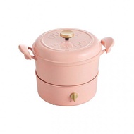 全網最平 全新BRUNO 電陶爐炆煮鍋 Multi Grill Pot – 粉紅色