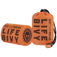 Go Time Gear Life Bivy Emergency Survival Sleeping Bag Thermal Bivy - Use as Emergency Bivy Sack, Su