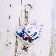 Genshin Impact M4 Arlecchino Keychain