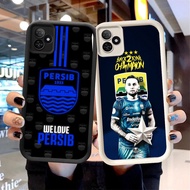 MK-90 PERSIB BANDUNG Soft Silicone Casing for Realme C53 C63 C61 C51 GT SE NEO6 6 Note 50 60 Narzo N