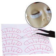 1PC/ Lash positioning tool Eyelashes Practice Stickers Under Eye Tips Sticker Eyelash Paper Stickers