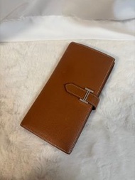Hermes Bearn Wallet Gold Color  長銀包 金色