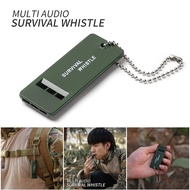 ⭐Sport⭐MOUNTAIN OUTDOOR SURVIVAL EMERGENCY HIKING CAMPING WHISTLE KEY CHAIN SAFETY