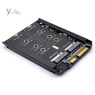 M.2 to SATA Adapter Card Dual Port M.2 NGFF SSD to SATA Interface Converter for 2230-2280 M2 SSD Siz