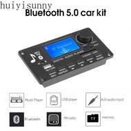 HYS Bluetooth 5.0 LCD Screen Decoder Board Mp3 DC 12V WMA WAV TF USB FM with Recording Function Audio Module