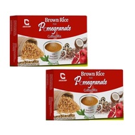 Brown Rice Coffee with Pomegranate Mix for Immune System Booster 21g per Sachet and 14 Packs per Box