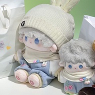 Stitching 10cm20cm Jumpsuit Cotton Doll Clothes Baby Clothes Non-Attribute Doll Replacement Clothes 