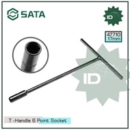 T-Wrench 6PT Socket 17 mm T-Handle 47510 SATA TOOLS