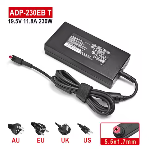 19.5V 11.8A 230W For Chicony A17-230P1A A230A033P Power Supply AC Adapter For ACER DELTA ADP-230JB D