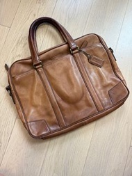 Coach leather vintage briefcase / vintage真皮手提包 公事包