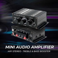 Audio Amplifier Mini HiFi Stereo Treble Bass Booster - AK-270 OTS