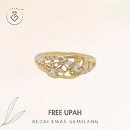 [Kedai Emas Gemilang] 2001704 Gold Ring (12) (1.49G) [916 Gold]