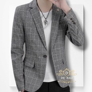 Men's checkered blazer, casual men's blazer, men's formal blazer