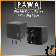 Pawa Original Big Type Kia Hyundai Air Con Fuel Pump Relay 4 Pin 12V 0K2A1-67740 Korea Car Kia Spect