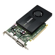 PNY NVIDIA QUADRO K2200 professionelle Grafikkarte 4 GB GDDR5 PCI-Express 4K 2 x DP + DVI (VCQK2200-