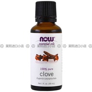 KY/🌲NOW（NOWFoods）Now Foods Clove 100%Pure Clove Essential Oil 30ml GLQF