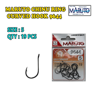 Maruto 9644 Chinu Ring Curved Hook 9644