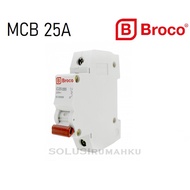 MCB BROCO 25A SNI FUSE 25 AMPERE 5500 WATT