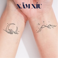 Summer 69 Pattern Waterproof Tattoo Sticker