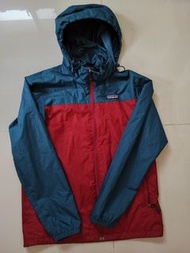 原價$4980 真品 Patagonia XS號 packable jacket 軟殼 紫棗藍撞色 軍鳥 gamma 古著 慢跑 瑜珈 越野 攀岩 retro-X fleece 可收納 Houdini torrent shell torrentshell