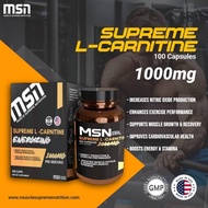 MSN Supreme-L-Carnitine Muscle Booster Fat Burner L-Arginine Magnesium Multivitamin Mineral