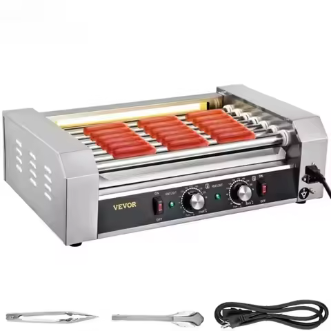 Hot Dog Roller Grill Hot Dog Sausage Machine Commercial Restaurant Hot Dog Machine