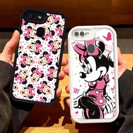 Case for OPPO A12 A12s F7 A7 A5S F9 Pro Silicone Case H-65 Mokey mouse