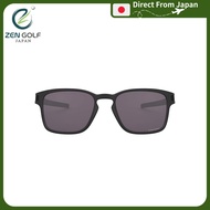 Oakley Sunglasses 0OO9358 Latch SQ (A) - Matte Black, Matte Grey Ink, and Matte Black Ink - Size S, 