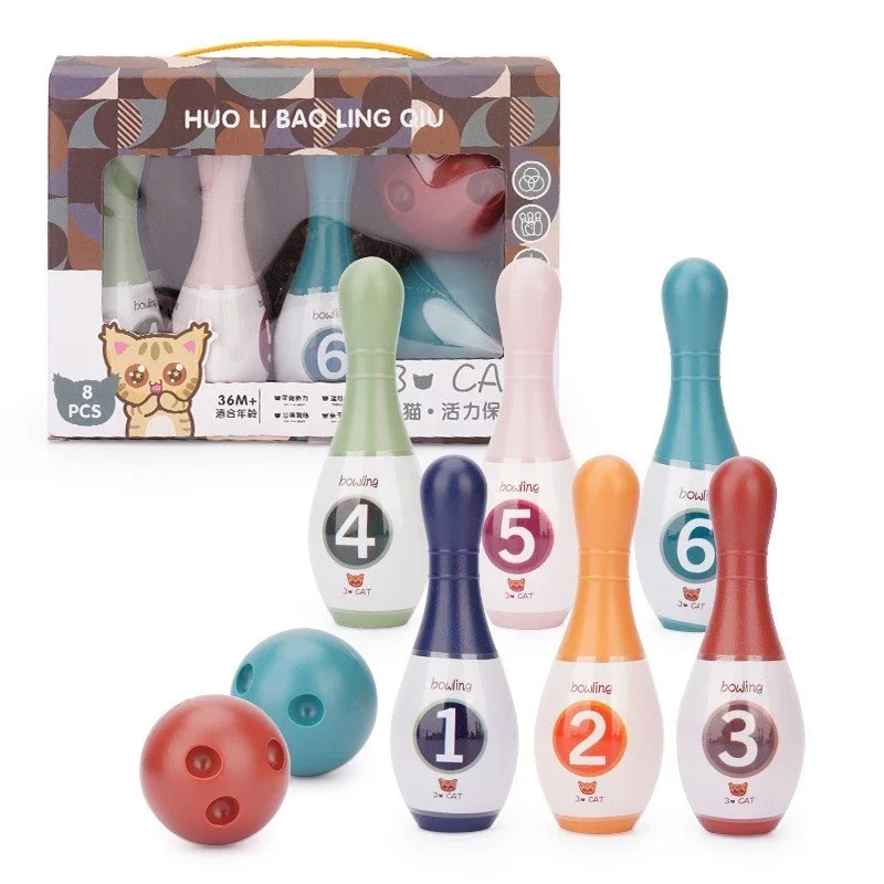 Bowling cho bé - Đồ chơi vận động giúp bé khỏe mạnh