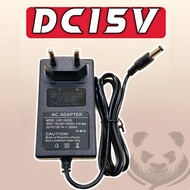[ ORIGINAL ] AC ADAPTOR MODEL:DC15V SPEAKER CHARGER PLUG TYPE 2-PIN