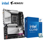 【真威】技嘉 Z790 AORUS ELITE AX-W+Intel【20核】Core i7-14700K