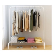 DIY Clothes Hanging Rack Cloth Shoe Closet Organizer Drying Shelf Rak Baju DIY Rak Sangkut Baju Rak 