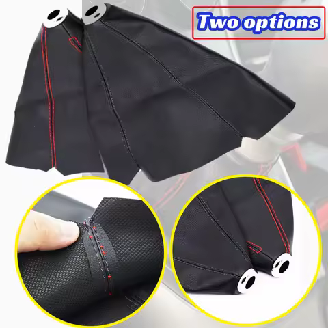 Gear Shift Knob Gaiter Leather 5 Speed Cover Collar for Kia Spectra Hyundai Elantra 3 XD Avante Boot