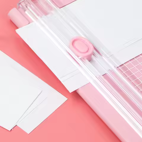 A4 Bidirectional Cutting Paper Cutter with Pull-out Ruler Photo Trimmers Photo Labels Paper Cutting 