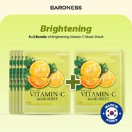 BARONESS Vitamin-C Mask Sheet [BUY 5 + 2 ] | Beauadd