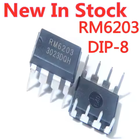 5PCS/LOT RM6203 = CR6203 DIP-8 power management chip CI integrated block In Stock NEW original IC