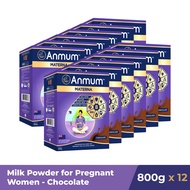 Anmum Materna Pregnancy Milk Powder Chocolate 800G x12