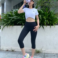 Women's Yoga Gym Pants BIG SIZE From 35kg~90kg, Over-the-Knee Design, 4-Way Stretch Elastic TK5000