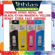 EPSON INK Premium Refill Ink For EP003 BK+M+Y+C Full Set