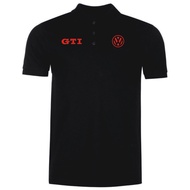 Polo shirt volkswagen gti vw gti car collar shirt/