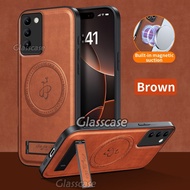 Casing For Redmi 15 1 5 C 15C Redmi15 Redmi15C 4G 5G 2025 PU Leather Phone Case Lens Protection Brac