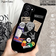 Softcase Realme C33hp - Case Realme C33hp (Aesthetic) Silicone Realme C33hp - Casing Realme C33hp - 