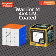 QY TOYS | Magnetic Axis 4x4 Rubiks Cube for Race and Educational Use