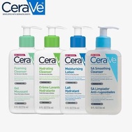 CeraVe 潔面乳 無泡沫洗面奶 氨基酸面部保濕身體乳液 美白霜 SA 水楊酸乾性皮膚護理