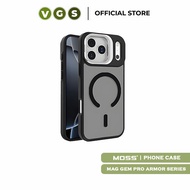 MOSS Mag Gem Pro Armor C033 Phone Case With Camera Stand For iPhone 17 Pro Max / 17 Pro / 17 Air / 1
