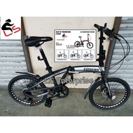 Coress Alloy 20" Folding Bike MATT Color Disc Brake