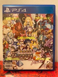 （中古二手）PS4遊戲 魔界戰記5 Makai Senki Disgaea 5 港版中文版