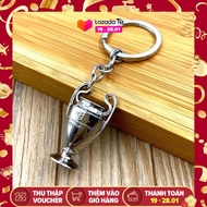 Móc khóa cup Ngoại hạng anh Cup C1 Cup vàng inox cao cấp quà tặng bạn bè - LiDO Sports